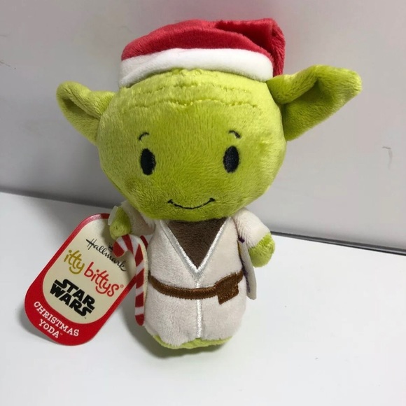 Hallmark Itty Bittys ~ BABY YODA ~ Plush ~ Star Wars ~ NWT